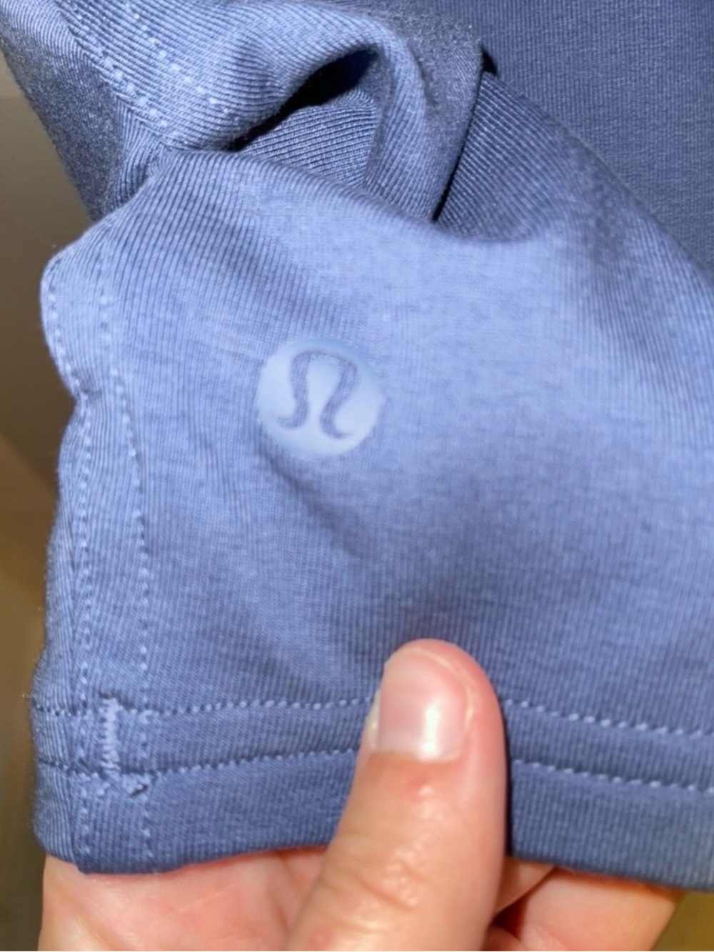lululemon athletica all yours Cropped Hoodie in Slate Blue - Picture 6 of 6